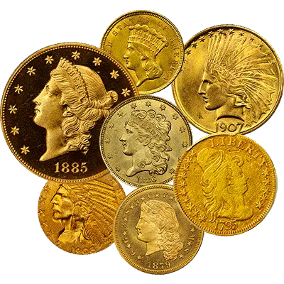 Gold Rare Coins